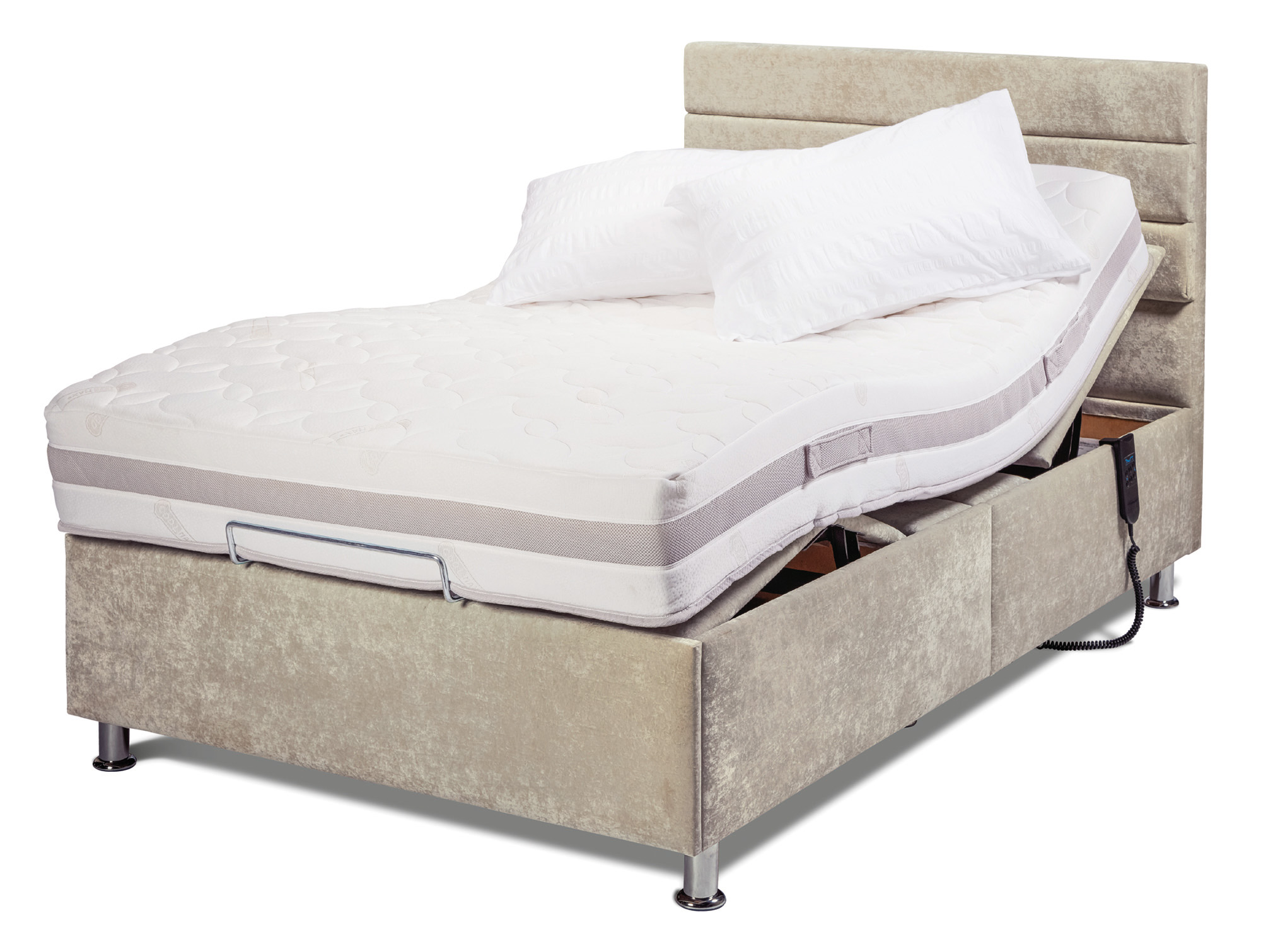 4� Hampton HeadandFoot Adjustable Bed shown with Hampton