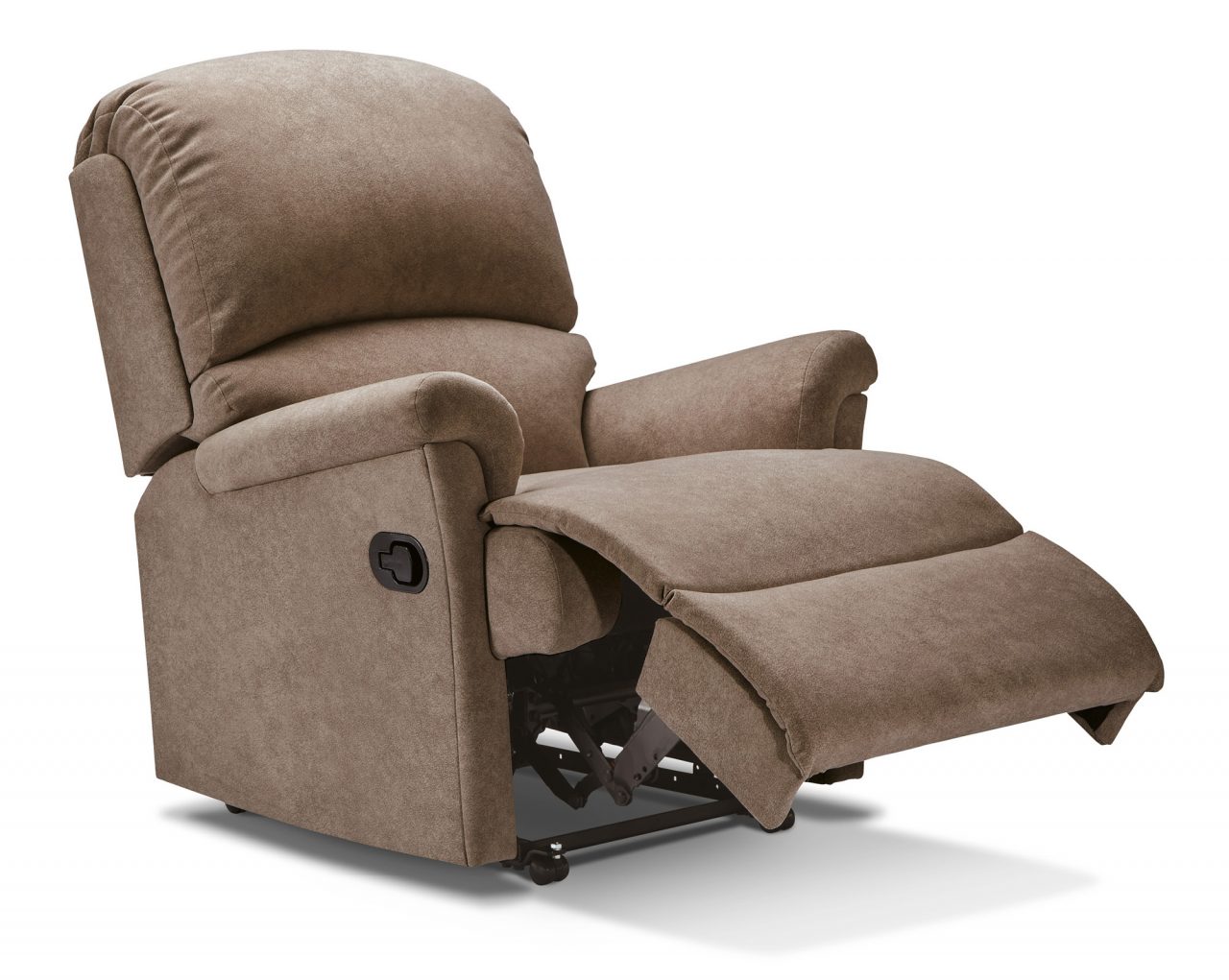 Nevada Small Leather Recliner Sherborne Upholstery