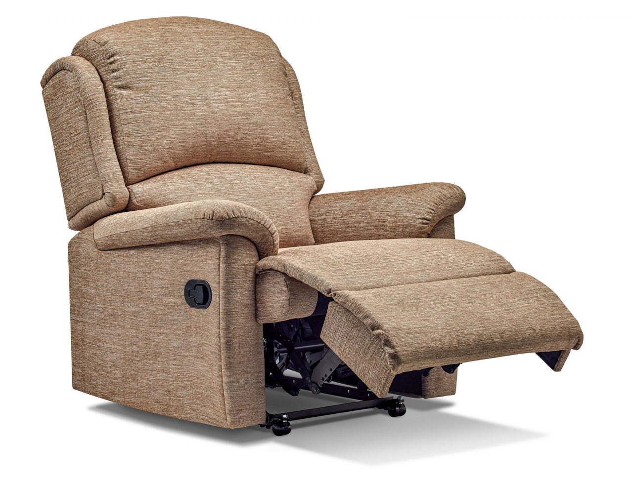Roma Small Fabric Recliner Sherborne Upholstery