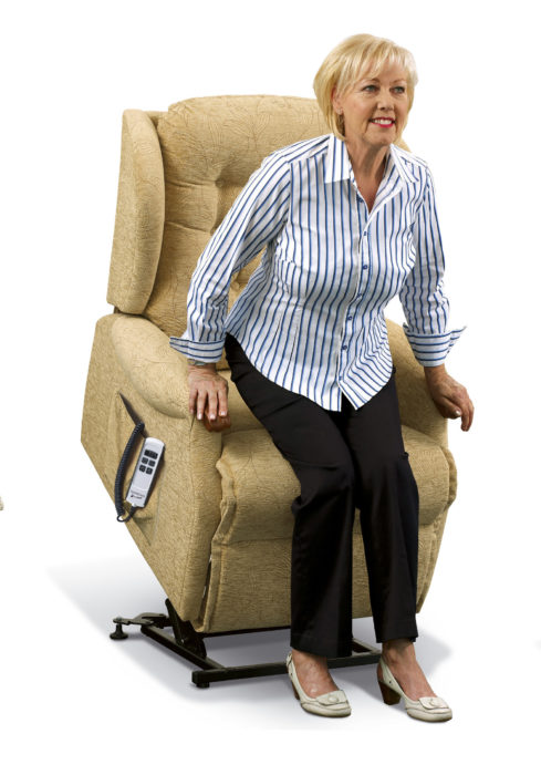 Lynton Knuckle Standard Fabric 'Lift & Rise' Recliner