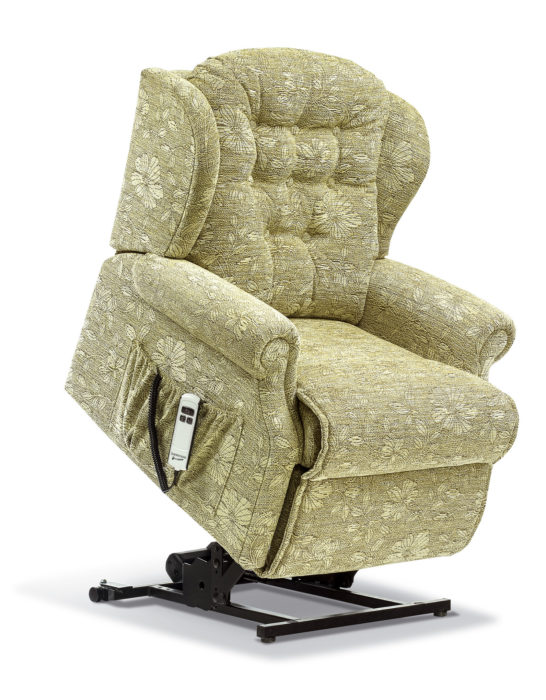 Lynton Petite Fabric 'Lift & Rise' Recliner