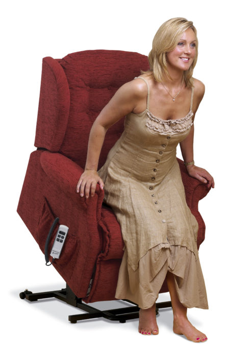 Lynton Small Fabric 'Lift & Rise' Recliner