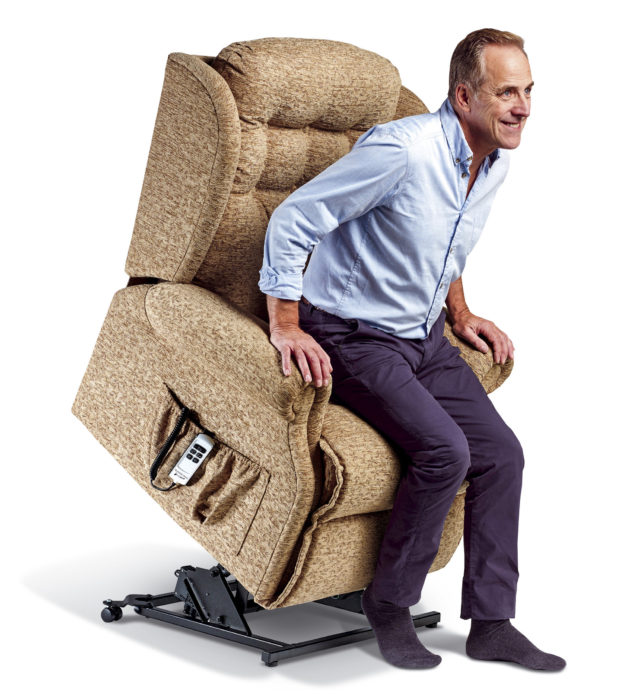 Lynton Royale Fabric 'Lift & Rise' Recliner