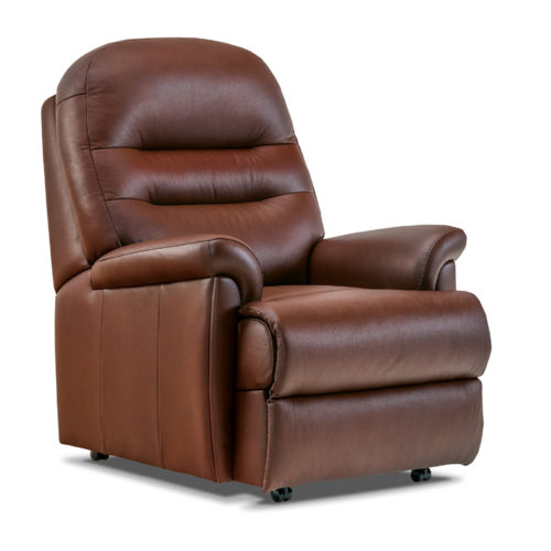 Keswick Petite Leather Fixed Chair