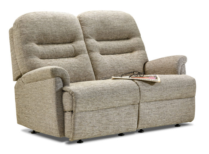 Keswick Petite Fabric Fixed 2-Seater Settee