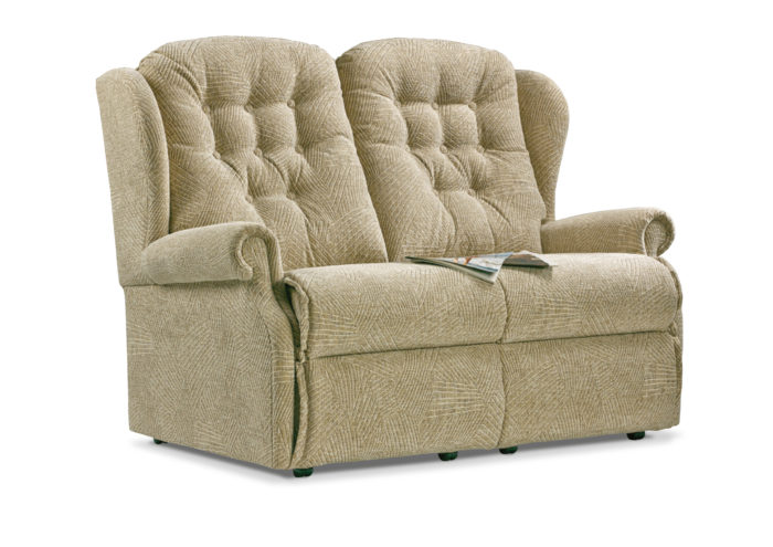 Lynton Small Fabric Fixed 2-Seater Settee