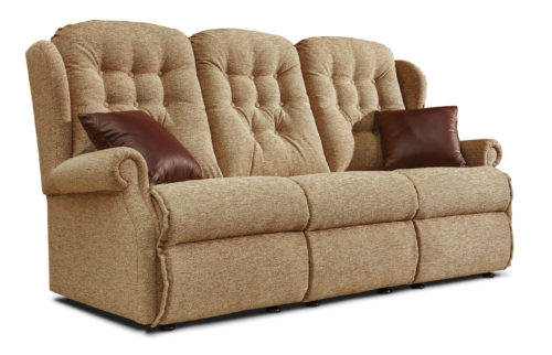 Lynton Standard Fabric Fixed 3-Seater Settee