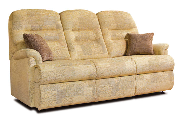 Keswick Standard Fabric Fixed 3-Seater Settee