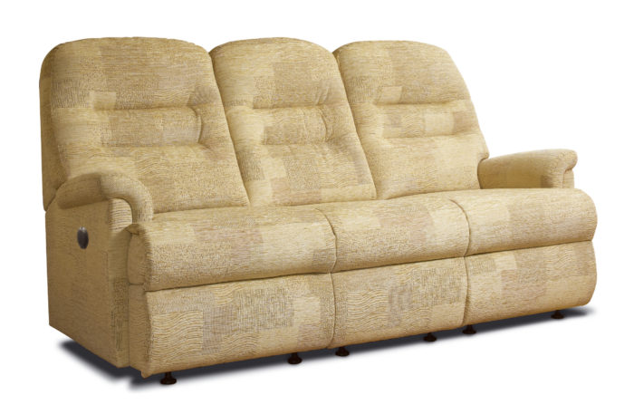 Keswick Standard Fabric Reclining 3-Seater Settee
