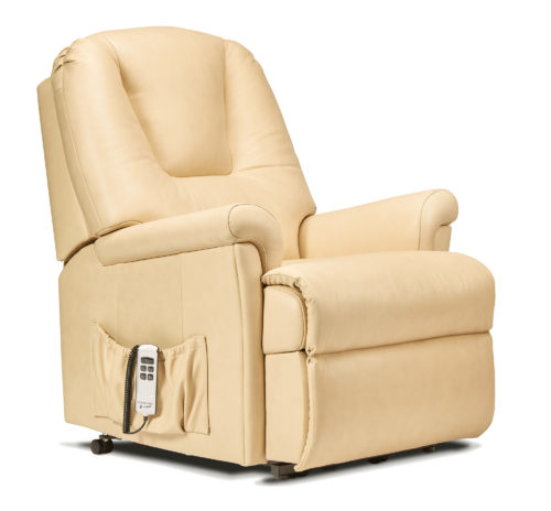 Uploaded ToMilburn Small Leather 'Lift & Rise' Recliner