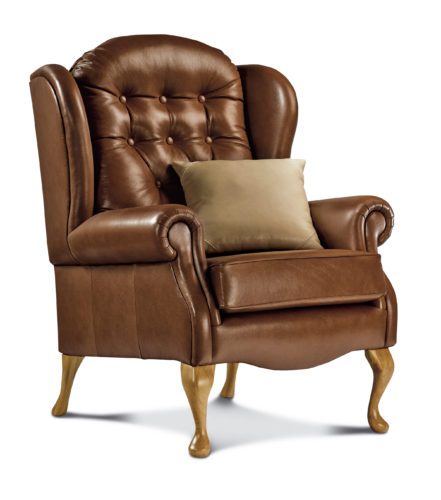 Lynton Standard Leather Fireside Chair