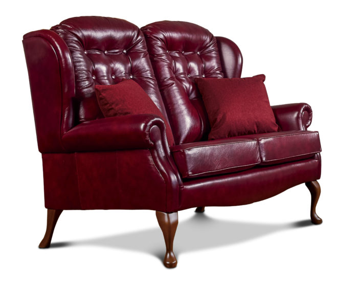 Lynton Standard Leather Fireside Settee