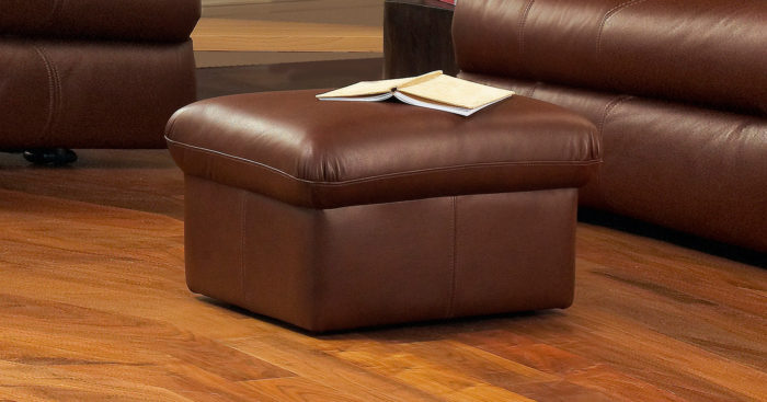 leather stool