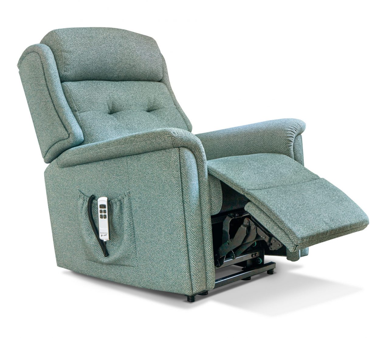 Albany Royale Fabric Electric Riser Recliner Sherborne Upholstery