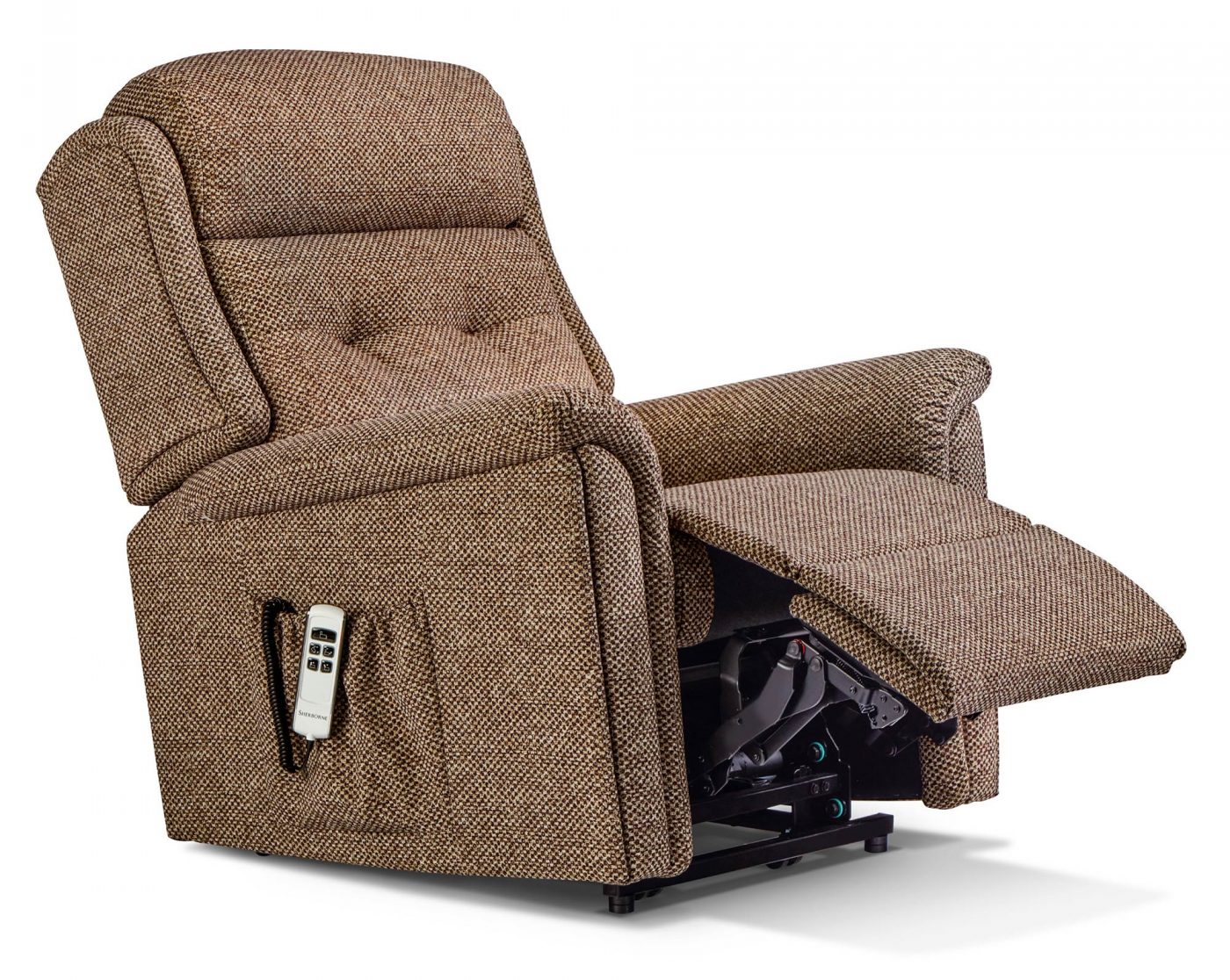 Comfisit Standard Fabric Electric Riser Recliner Sherborne Upholstery