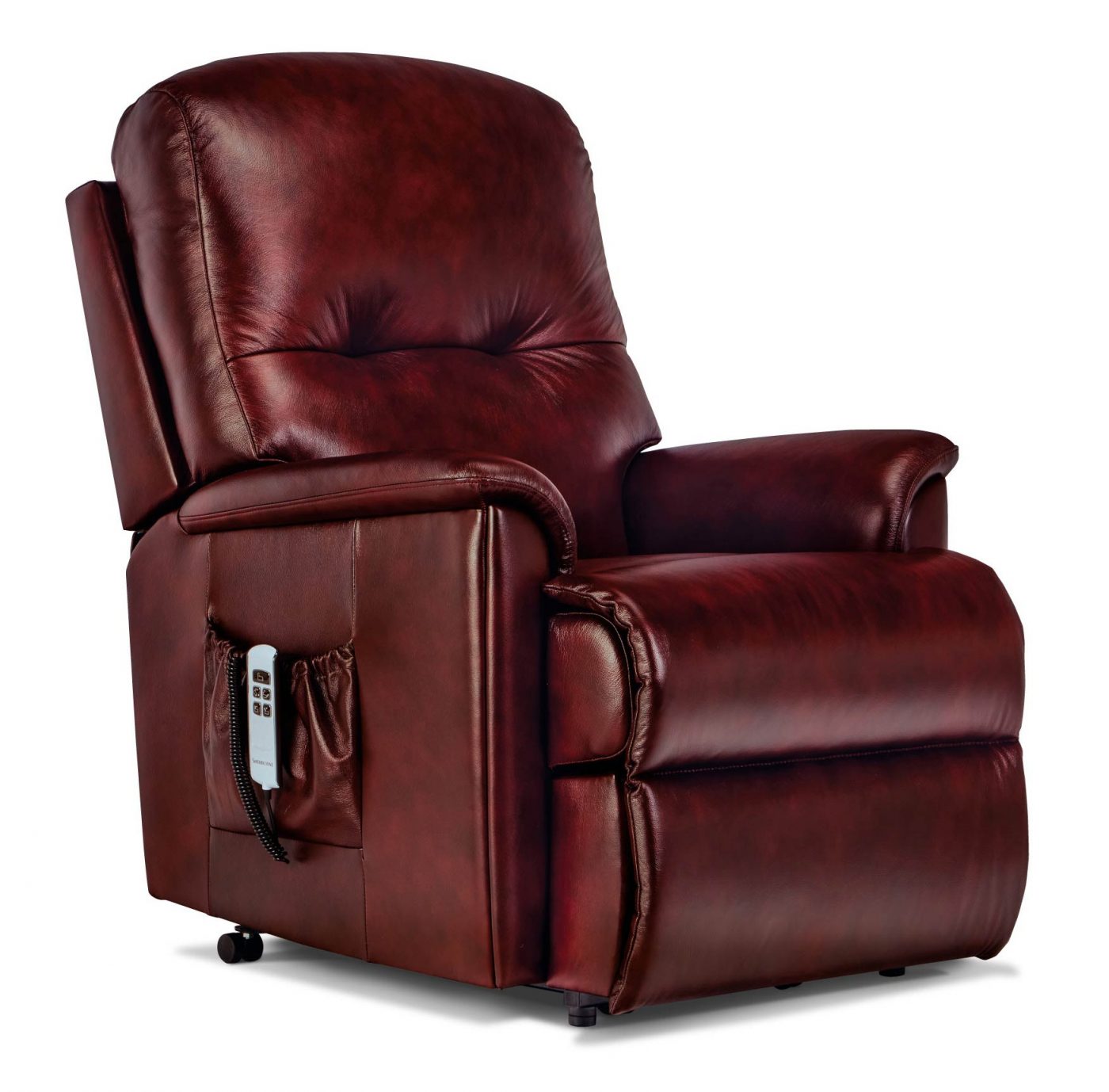 Lincoln Royale Leather Electric Riser Recliner Sherborne Upholstery
