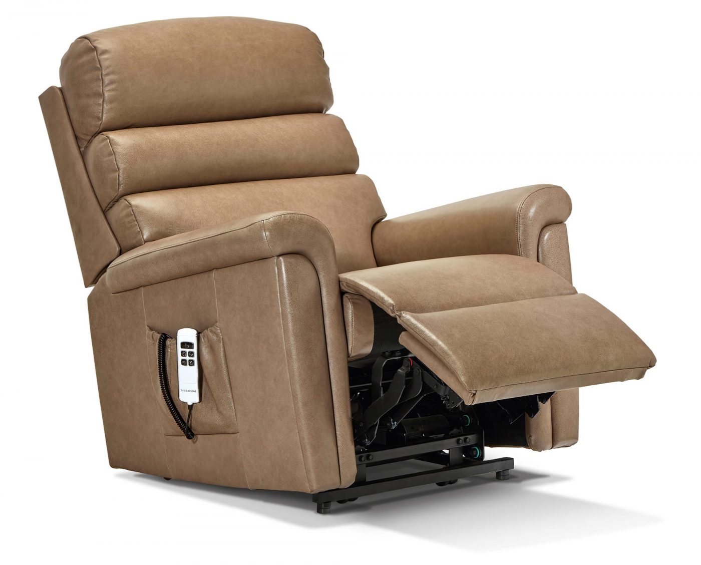 Comfisit Standard Leather Electric Riser Recliner Sherborne Upholstery