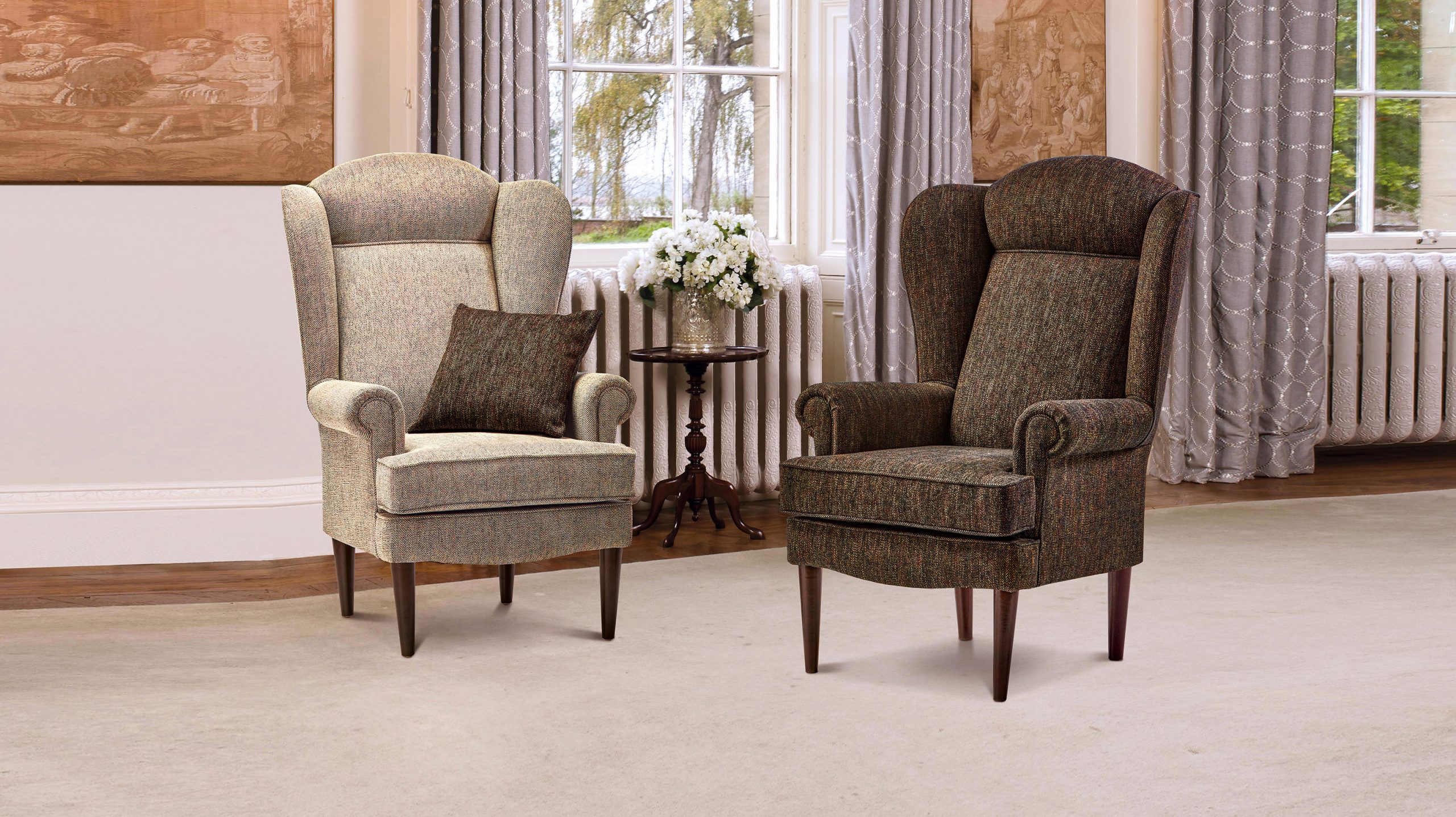 Traditional fireside chairs 2025